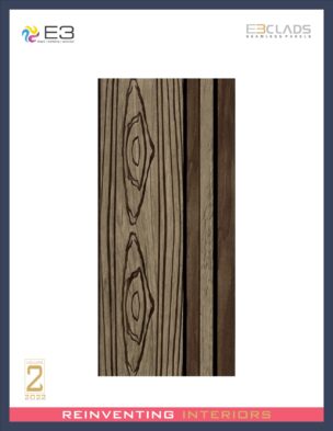 Berlin Wood 4008 E3 Charcole Clads 12mm 8ft x 5 inch