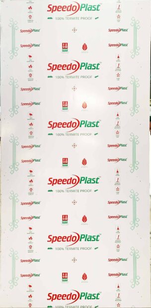 Speedo 8 ft x 4 ft PVC Board 425 density 17 mm scaled