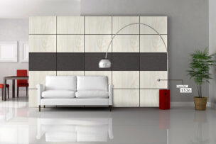 1526 Royce Walnut 8ftx4ft Wood Sparkles 1.25mm Advance PVC Laminate
