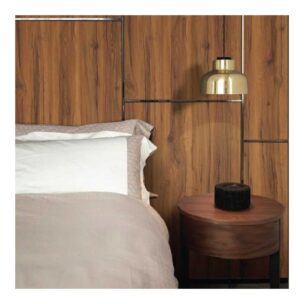 2233 FL BARWICK TEAK 8ft x 4ft Fluted WoodenTexture Finish Decorative Laminate 0.8 mm1