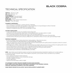 Black Cobra Acrylic Interactive Folder April 2024 14